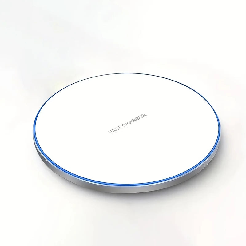 30W Desktop LED Wireless Charger Pad Phone Holder For iPhone 17 16 15 14 13 Pro Max Samsung Xiaomi Induction Fast Charging Stand