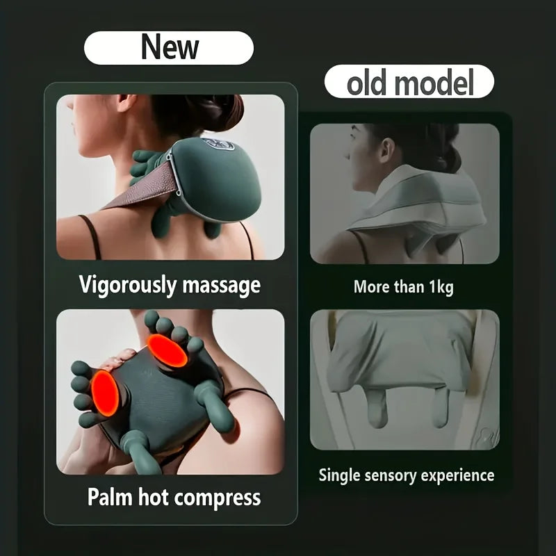 Professional Deep Tissue Neck Massager with Heat