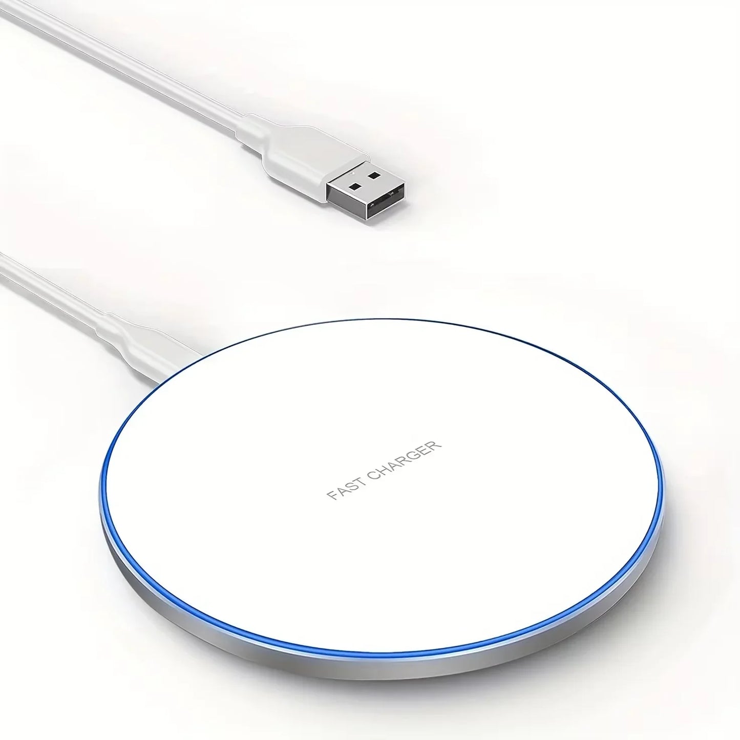 30W Desktop LED Wireless Charger Pad Phone Holder For iPhone 17 16 15 14 13 Pro Max Samsung Xiaomi Induction Fast Charging Stand