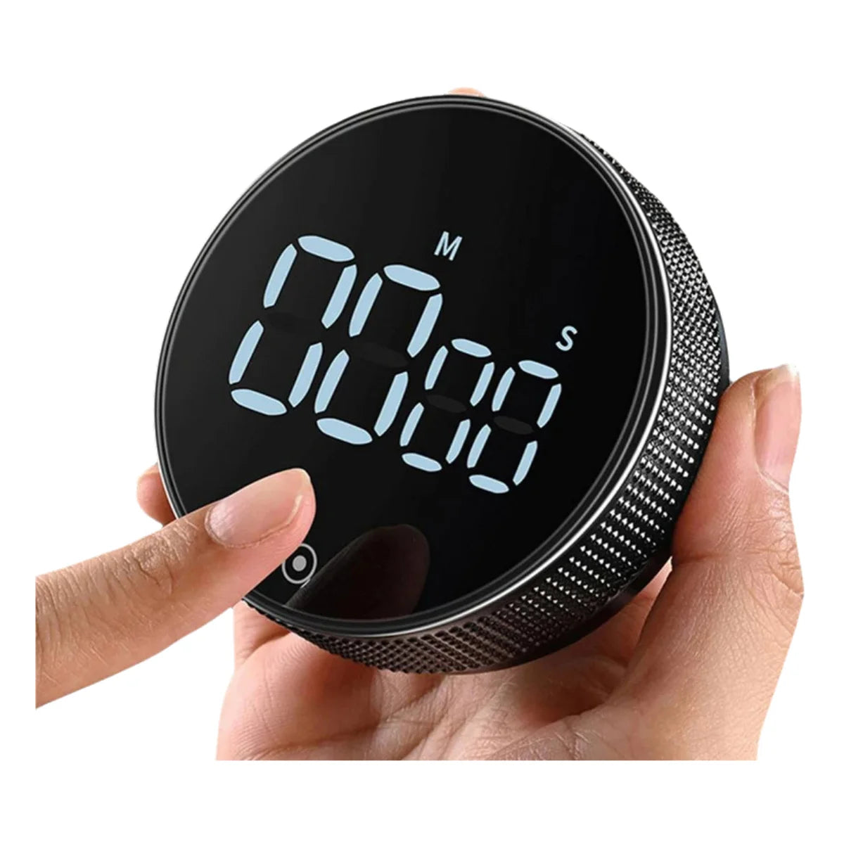 Dinrgo  Magnetic Digital Timers Manual Countdown Kitchen Timer Countdown Clock Mechanical Counter for Cooking Shower Study